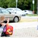 Emmy Toohey takes a photo of her daughter Lily, 6, on her first day of kindergarten at Logan Elementary School on the first day of school on Tuesday, September 3, 2013. Melanie Maxwell | AnnArbor.com